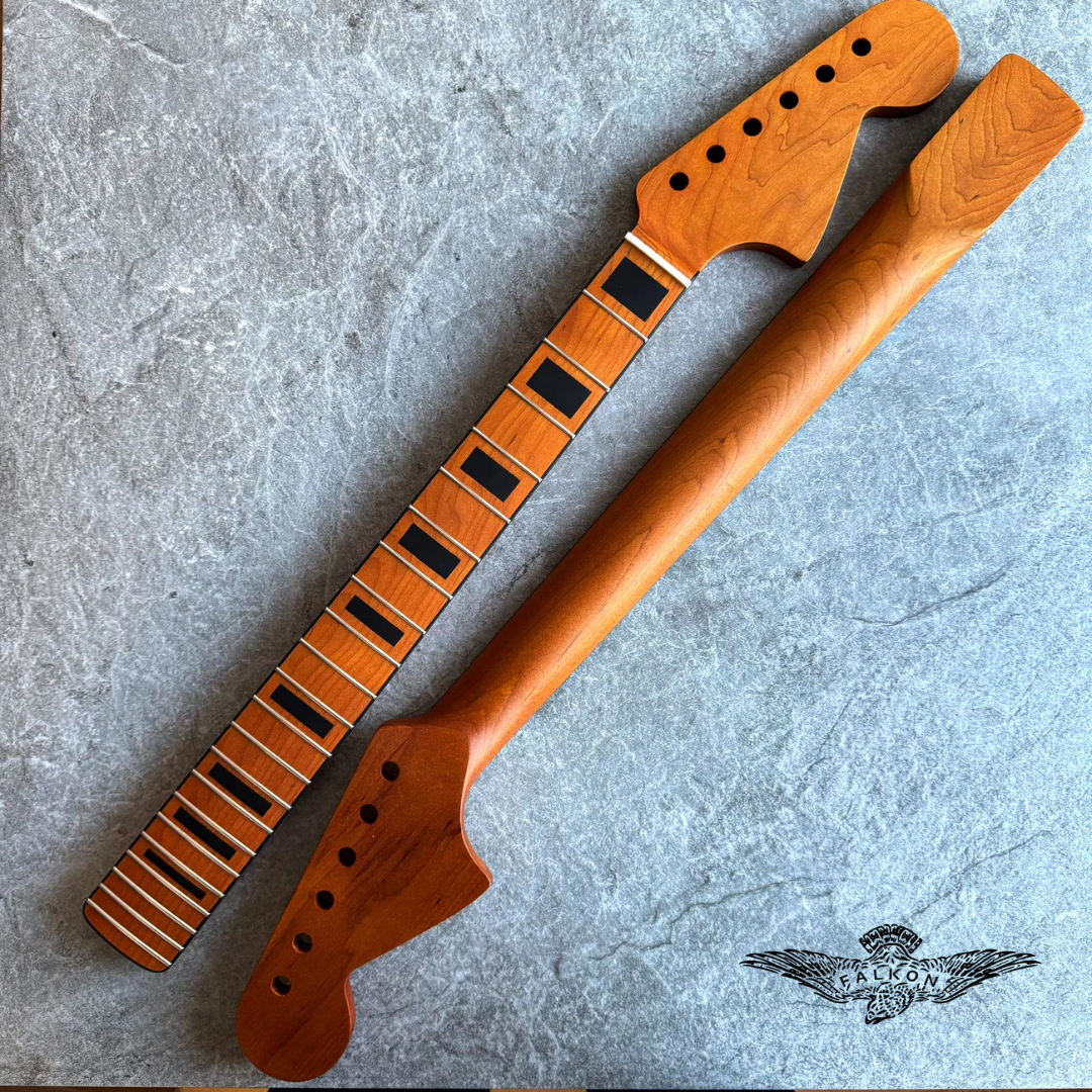 Jaguar Maple Neck 24-inch Scale with Stain Finish & Classic Dot Inlays