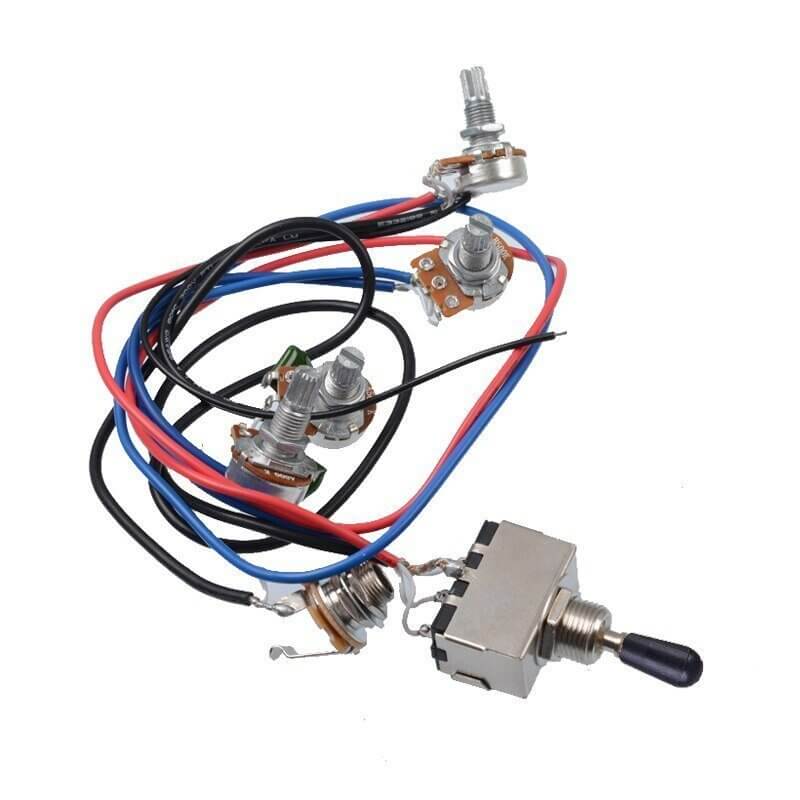 Prewired Guitar Harness