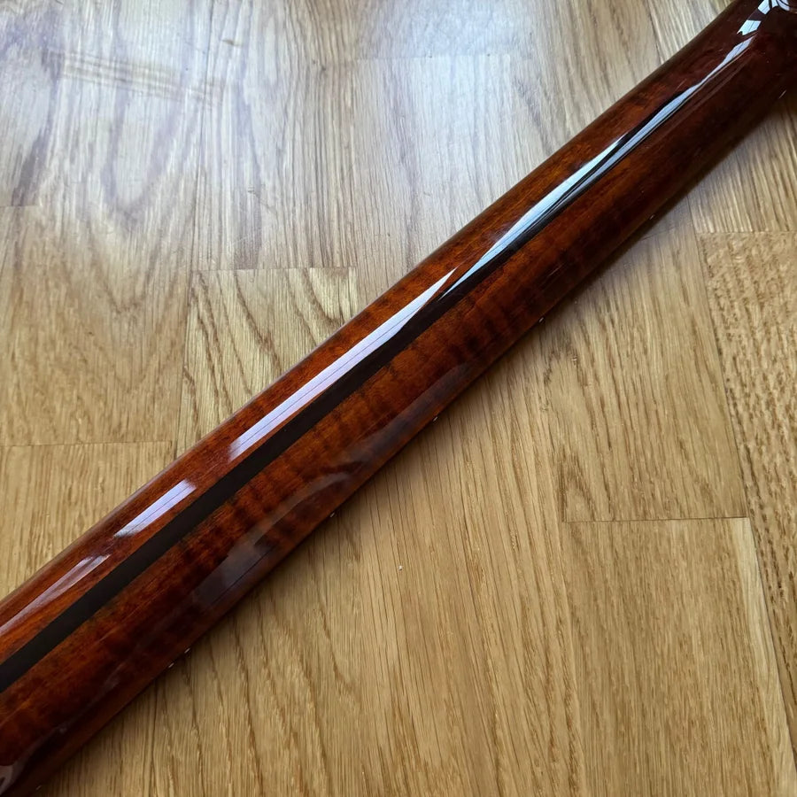 Strat Electric Guitar Neck Tiger Flame Rosewood 22 Fretboard (B-Stock)
