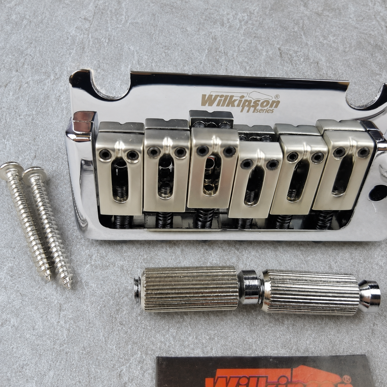 Äkta Wilkinson Tremolo Guitar Bridge 2-punkts Tremolo Vibrato