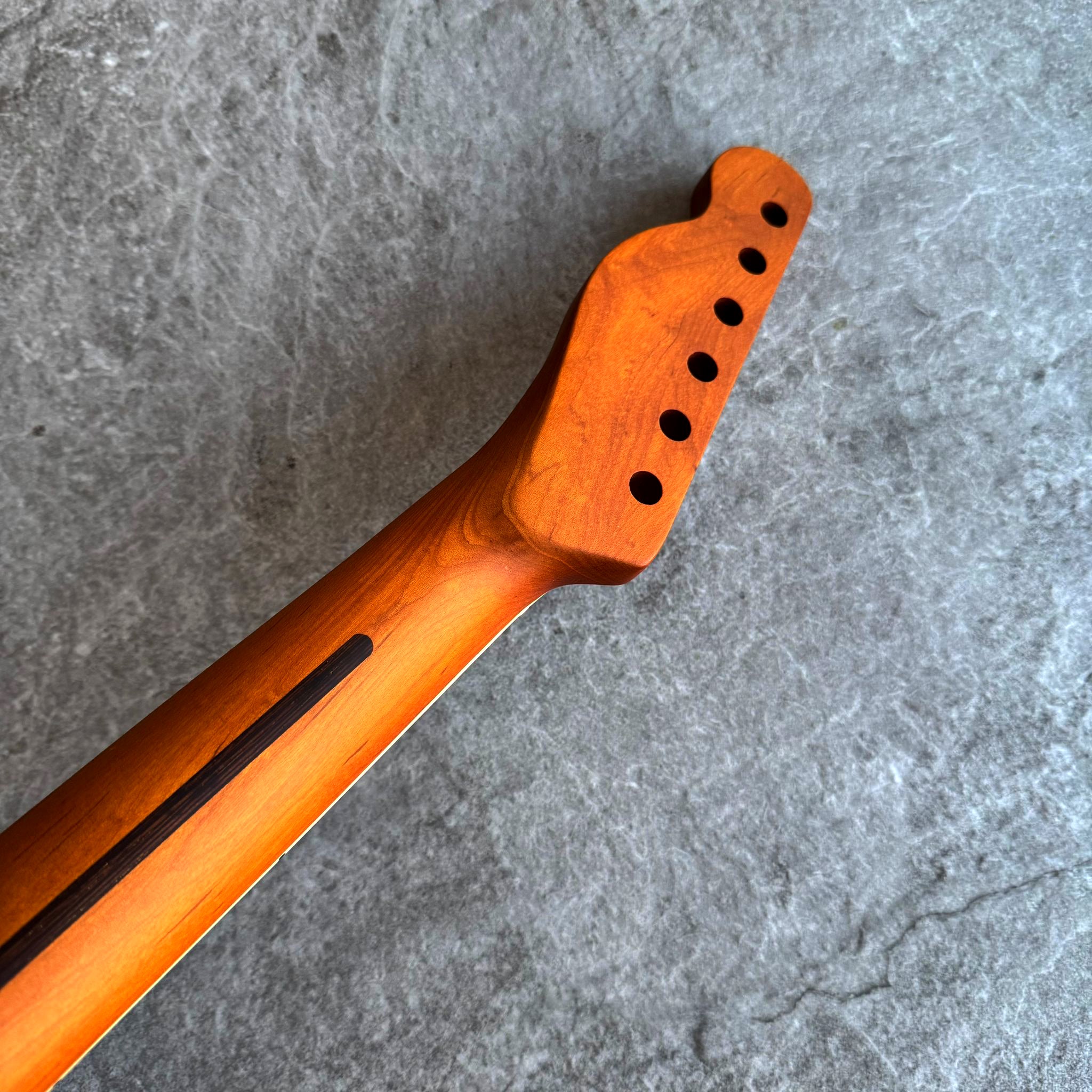 Tele Roasted Rosewood Neck – 22-Fret Pearl Inlay Stain Finish