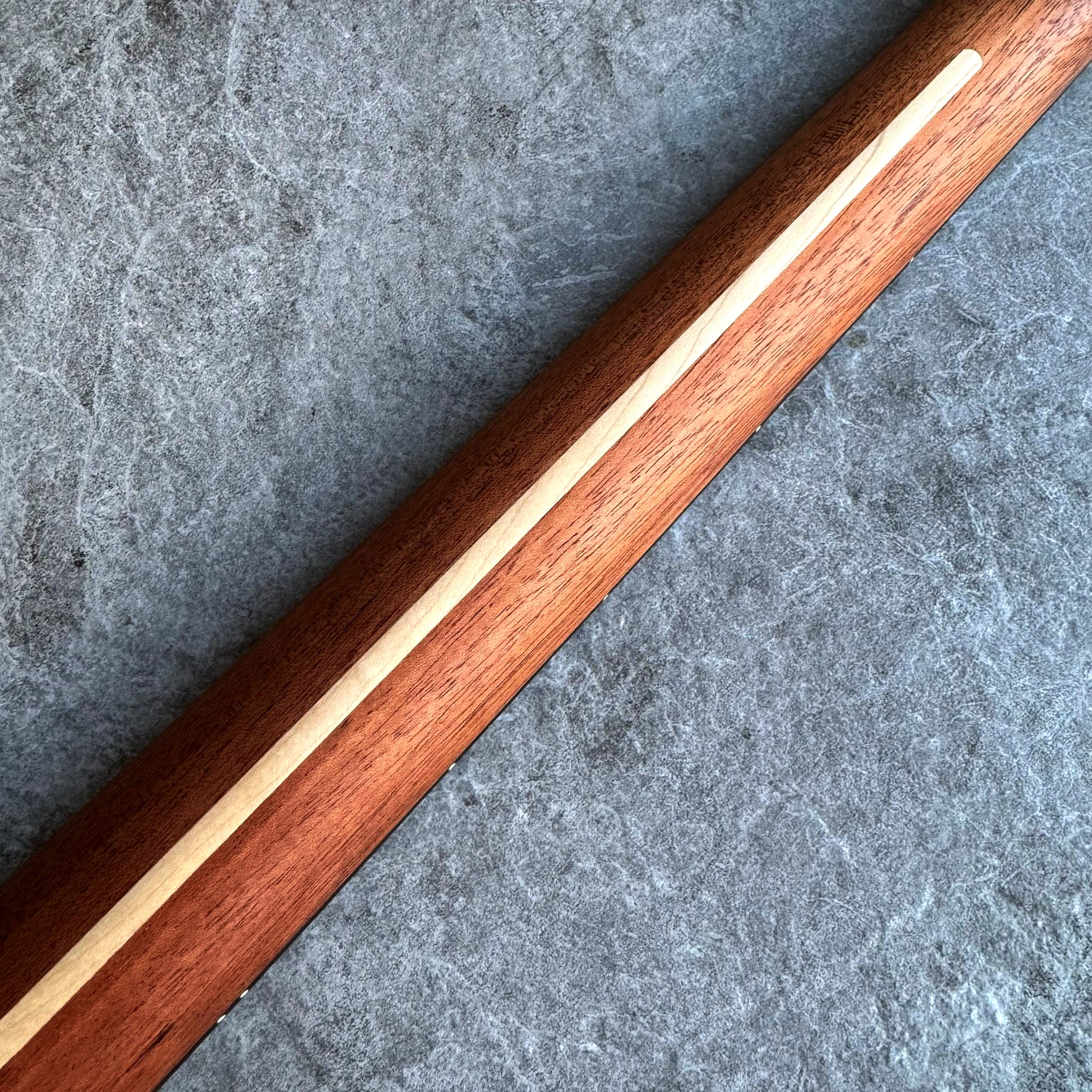 Strat Mahogany Neck with Maple Fingerboard – 22-Fret, Satin Finish