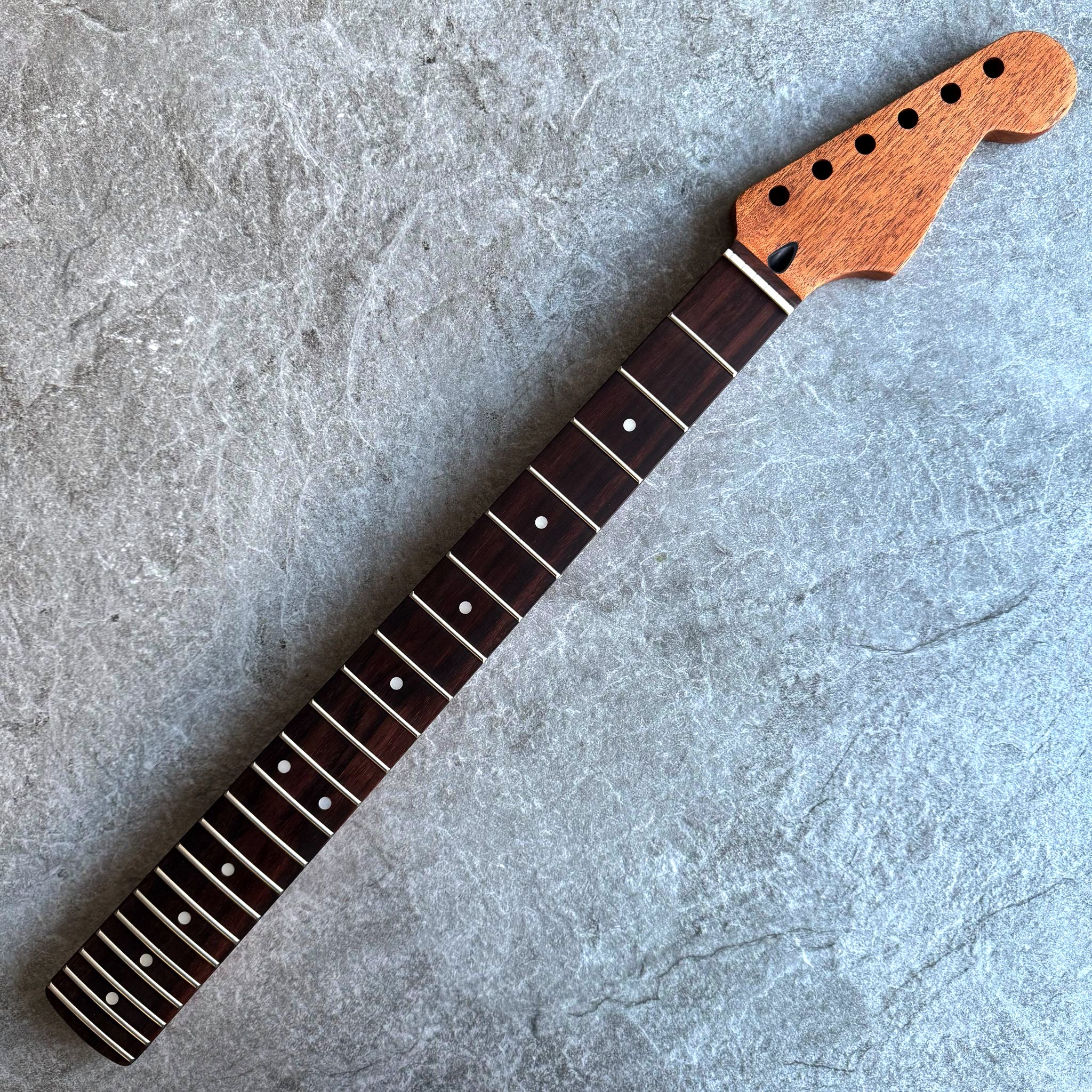 Strat Mahogany Neck with Maple Fingerboard – 22-Fret, Satin Finish