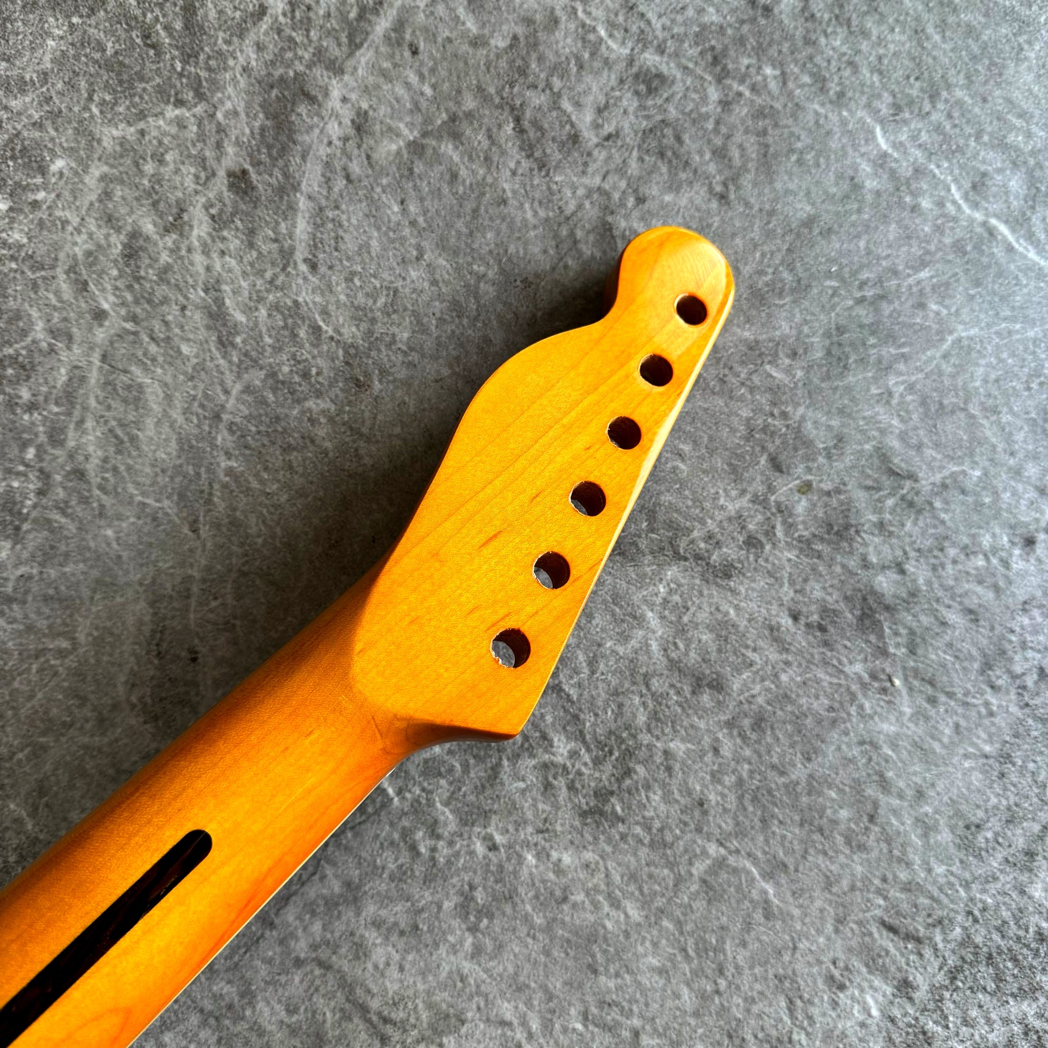 Limited Edition Electric Guitar Neck – Tele Rosewood 21 Fretboard with Pearl Inlays