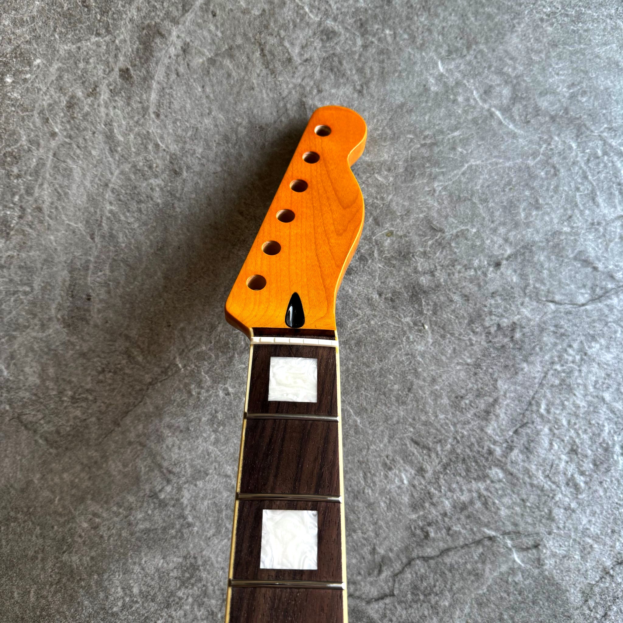 Limited Edition Electric Guitar Neck – Tele Rosewood 22 Fretboard with Pearl Inlays