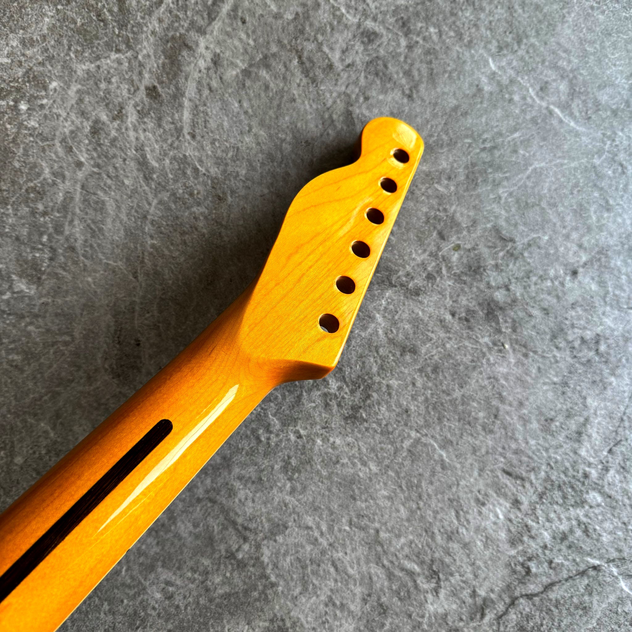 Limited Edition Electric Guitar Neck – Tele Rosewood 22 Fretboard with Pearl Inlays