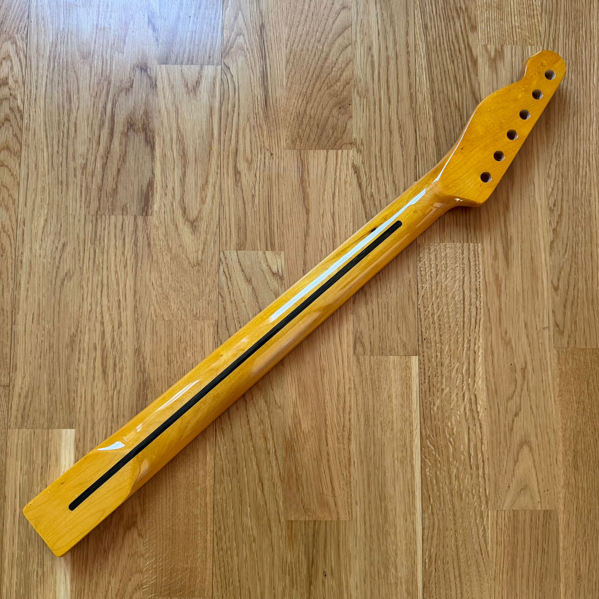 Telecaster Electric Guitar Neck Yellow Maple B-Stock 22 Frets Custom Guitar Project