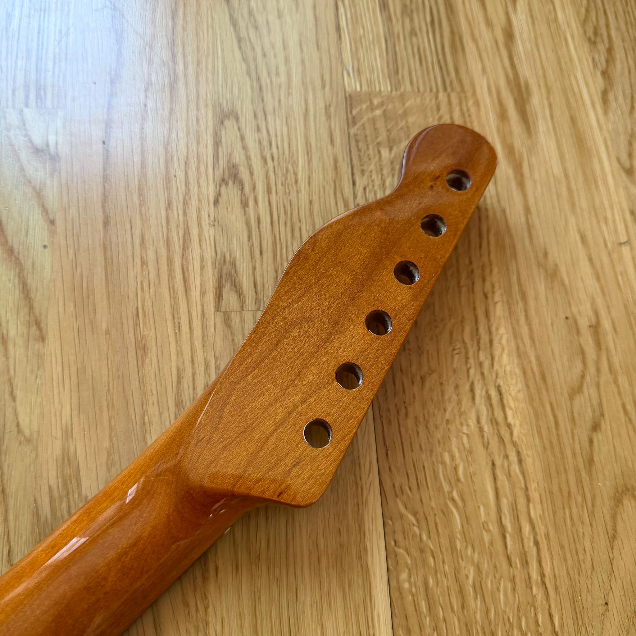 Tele Roasted Vintage Wild Pearl Wood Neck Rosewood B-Stock 22 Frets Custom Guitar Project!