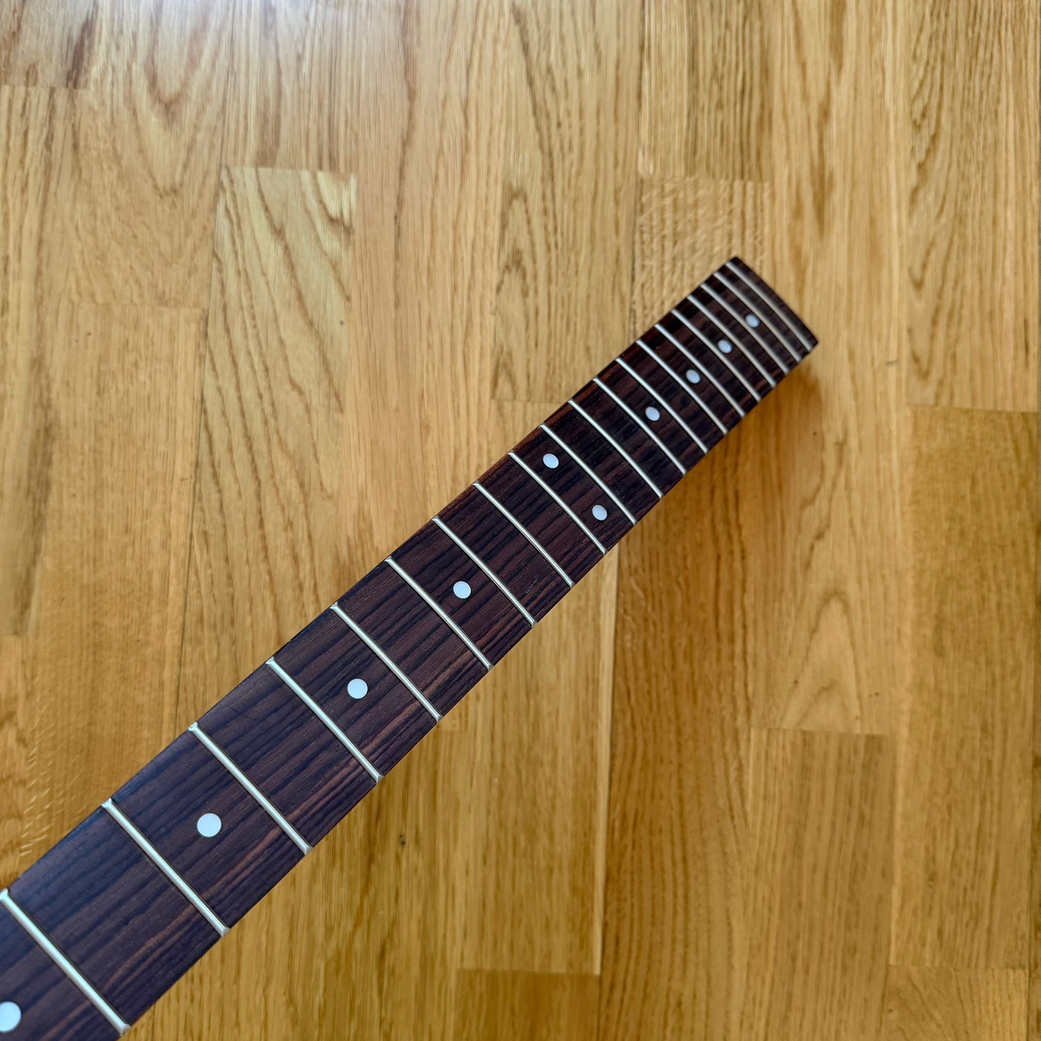 Tele Roasted Vintage Wild Pearl Wood Neck Rosewood B-Stock 22 Frets Custom Guitar Project!