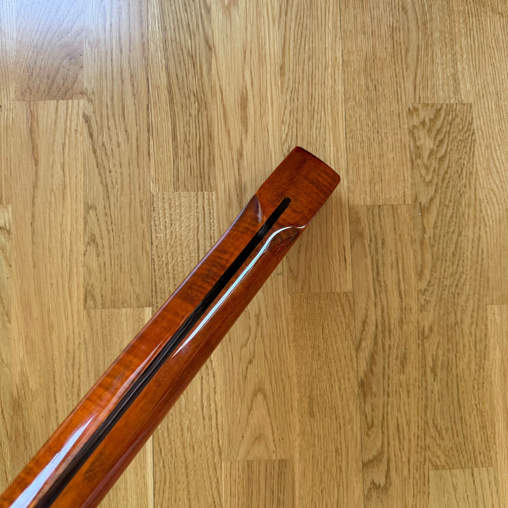 Stratocaster Guitar Neck Tiger Flame Rosewood – 22 Frets – Left Hand – B-Stock