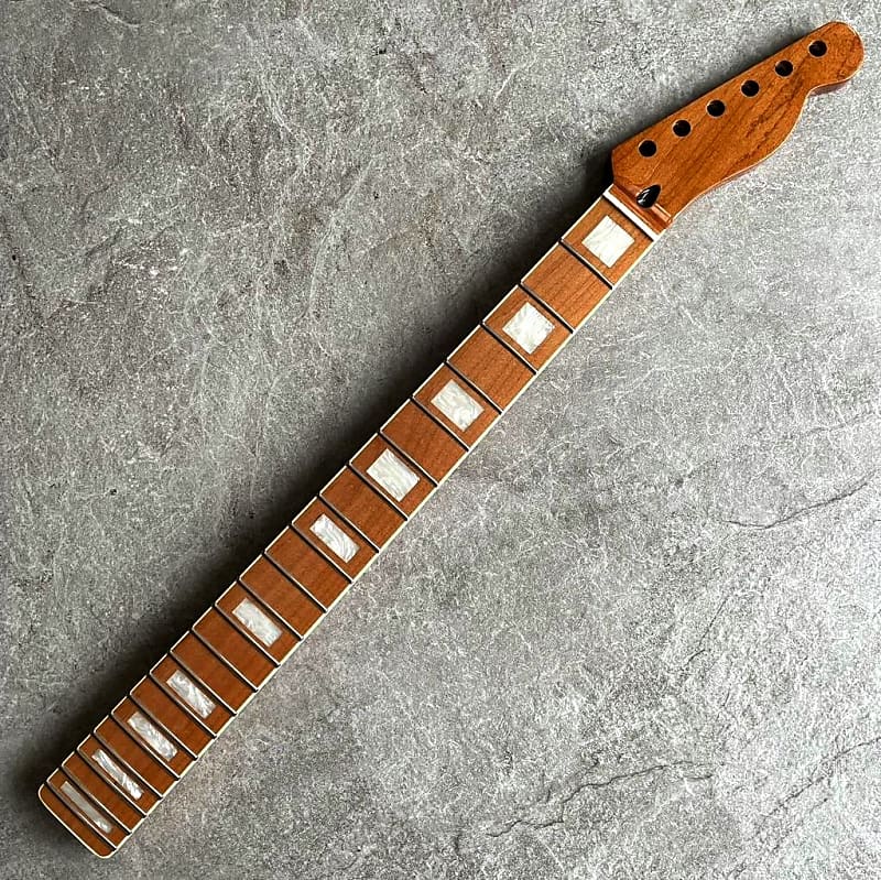 Telecaster Roasted Neck – Pearl Block Inlays, 21 Fret, Gloss Finish