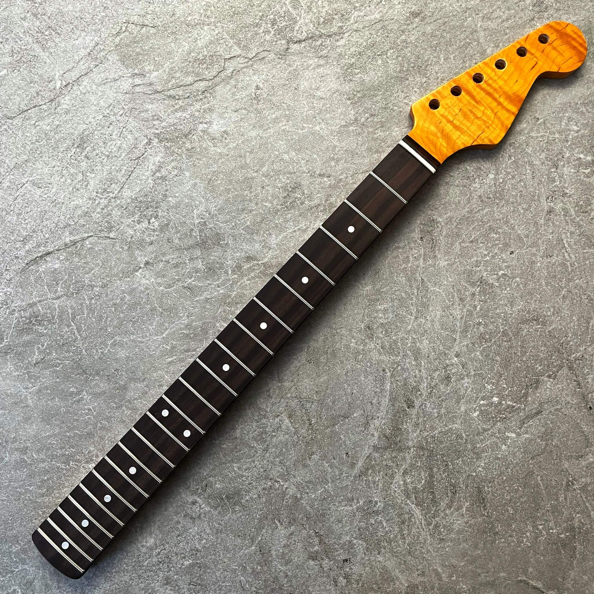 Flame Stratocaster Guitar Neck