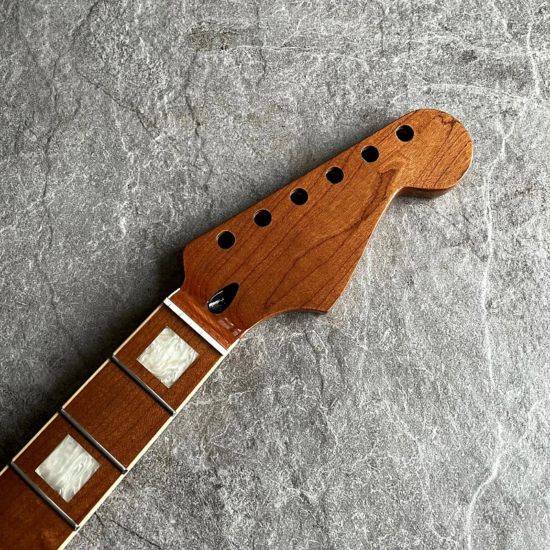 Stratocaster Roasted Neck – Pearl Block Inlays, 21 Fret, Gloss Finish