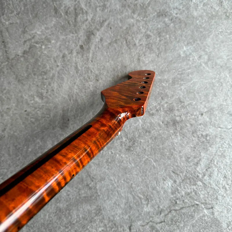 Strat Replacement Tiger Flame Neck 21 fretboard!