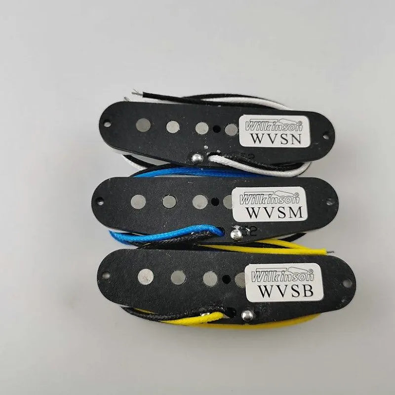 Wilkinson Stratocaster ledningsnät Treble bleed & WVS 60-tals pickuper