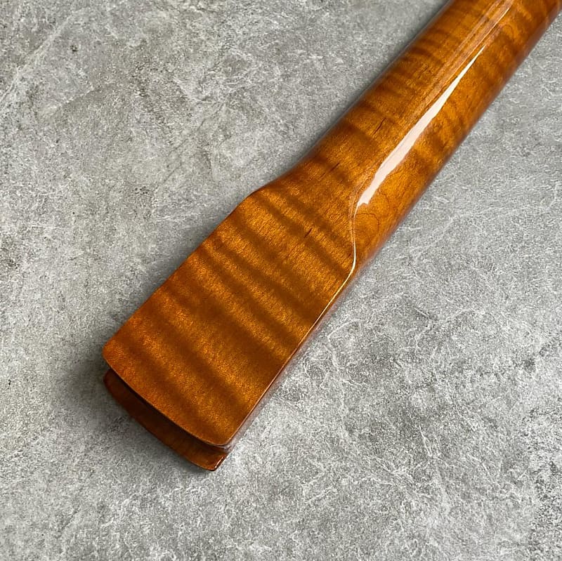 Strat electric guitar Neck Lion Flame Maple 21 fretboard! Left hand
