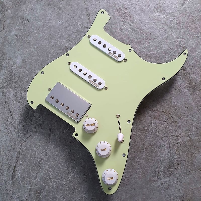 Wilkinson Prewired Stratocaster Loaded Pickguard SSH! Mint
