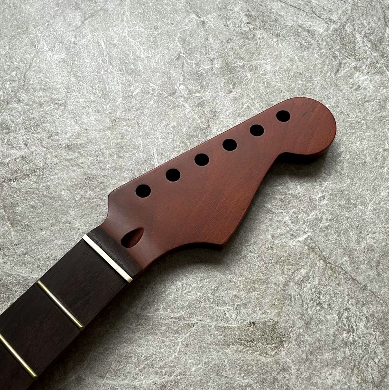 Start Dark Roasted Vintage guitar Neck Rosewood 22 Fret! Custom Guitar Project