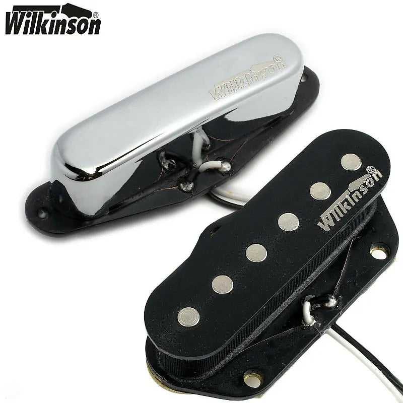 Wilkinson Tele kontrollplatta med Wilkinson 60-tals WVT Telecaster Pickups Set!
