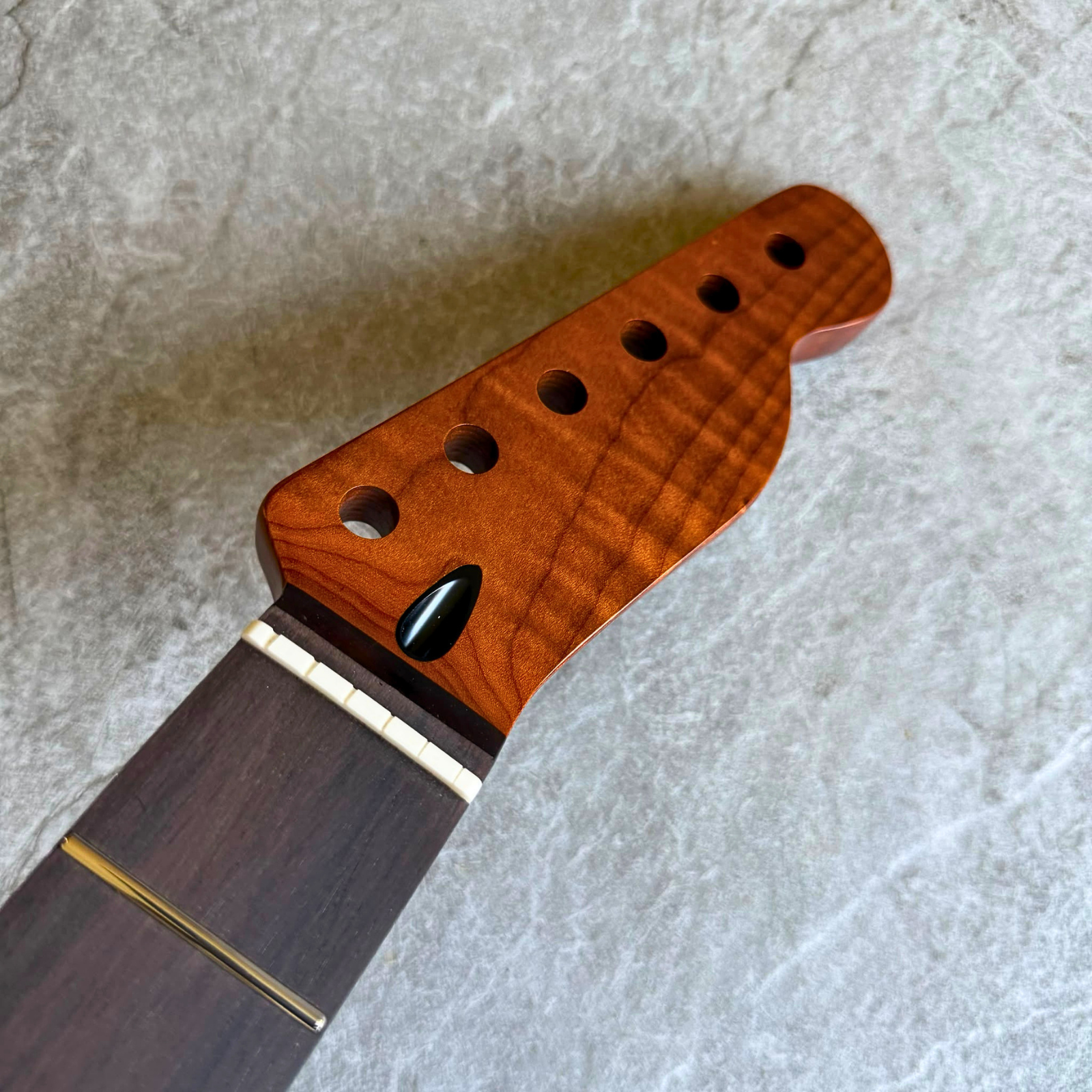 Tele Guitar Neck Mahogany  22 Fret Rosewood Fingerboard,  Satin Finish