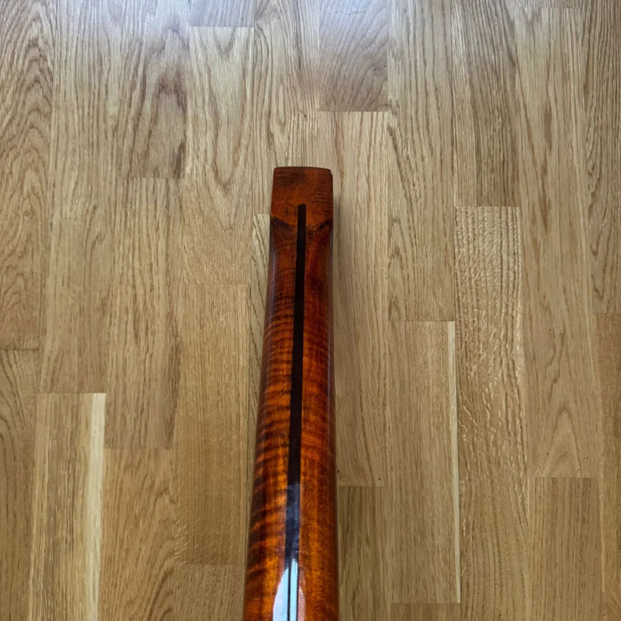 Strat Electric Guitar Neck Tiger Flame Rosewood 22 Fretboard (B-Stock)
