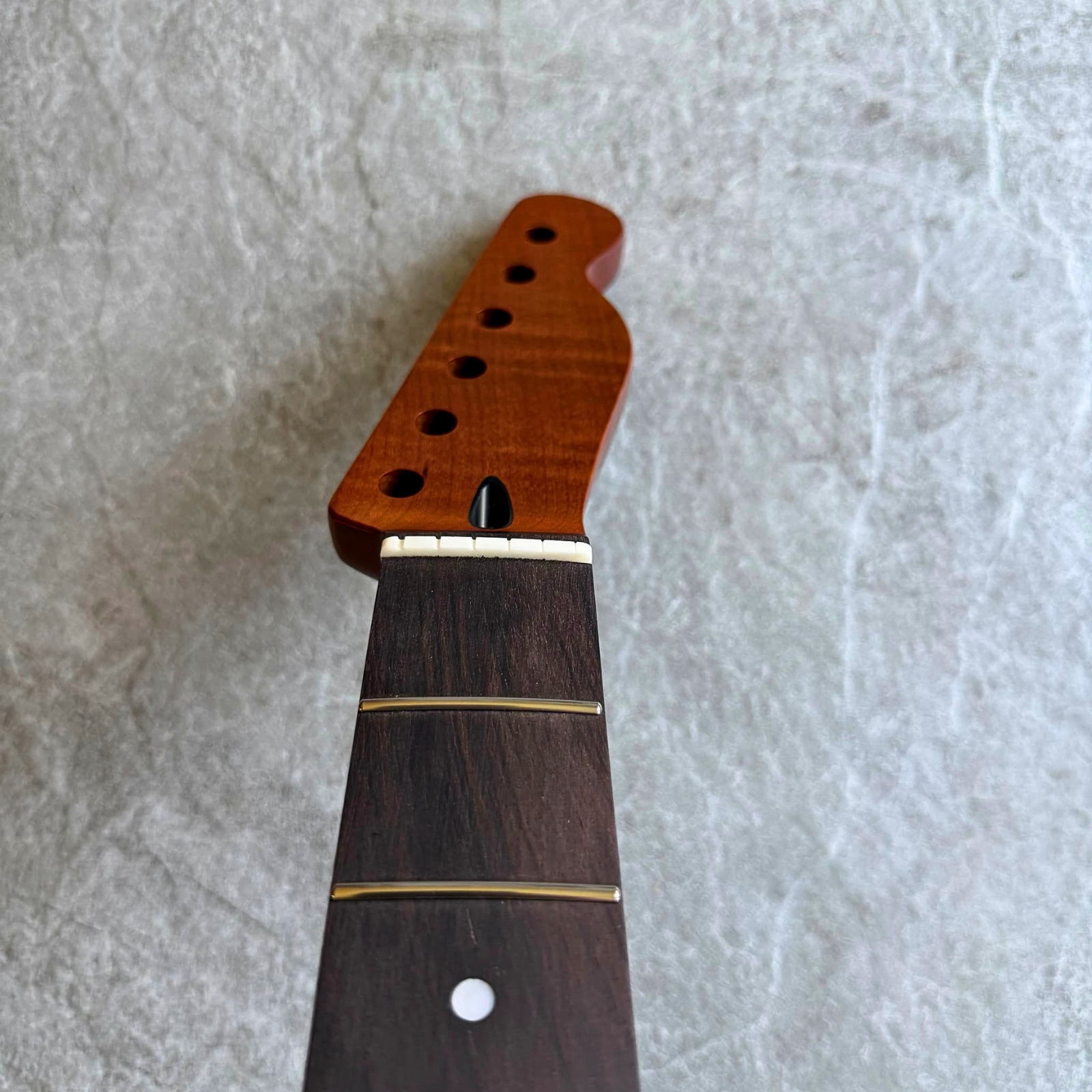 Tele Guitar Neck Mahogany  22 Fret Rosewood Fingerboard,  Satin Finish