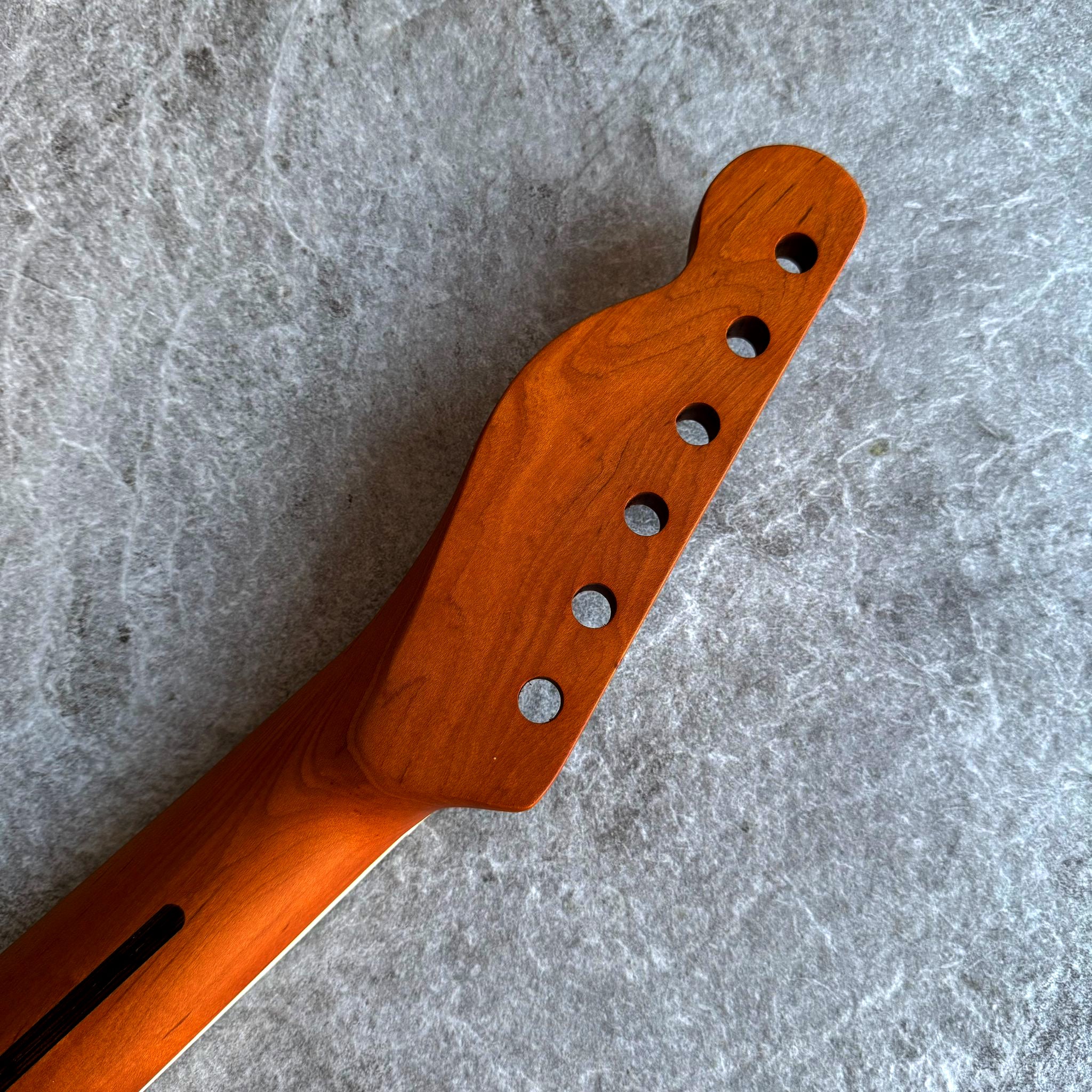 Tele Stain Roasted Rosewood Neck with Pearl Inlays - 22 Fret