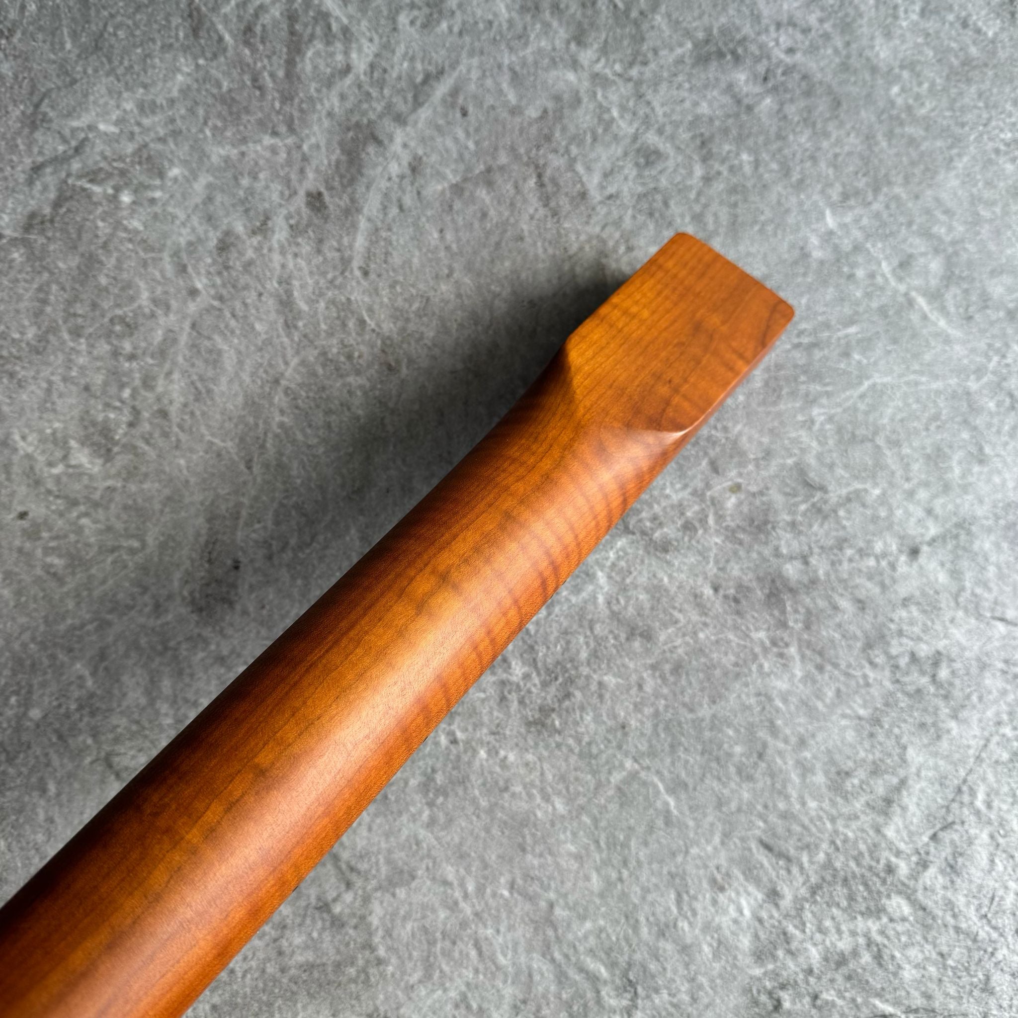Tele Lion Flame Roasted Maple Fretboard Neck – Left-Handed, 22 Fret Stain