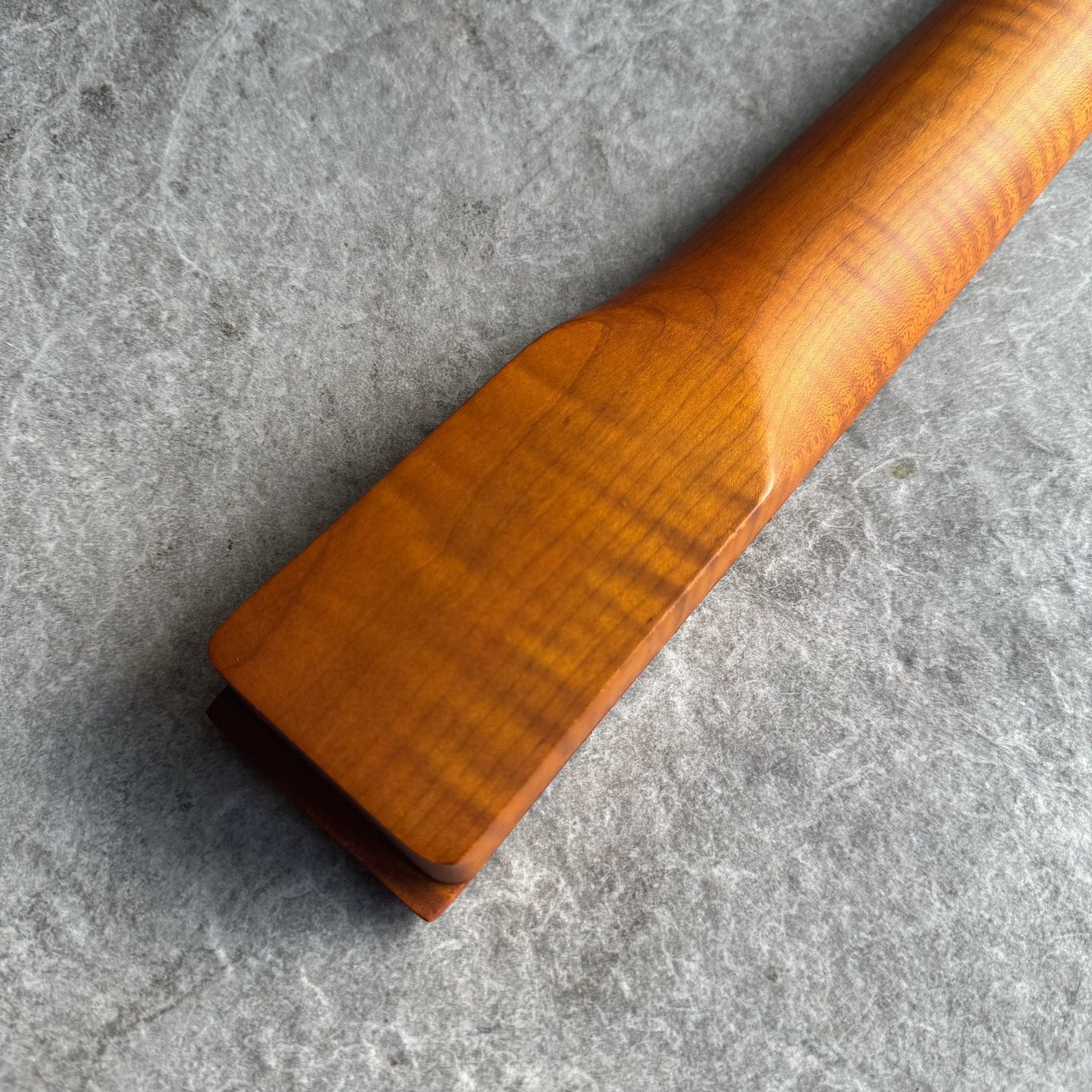 Tele Lion Flame Roasted Maple Fretboard Neck – Left-Handed, 22 Fret Stain