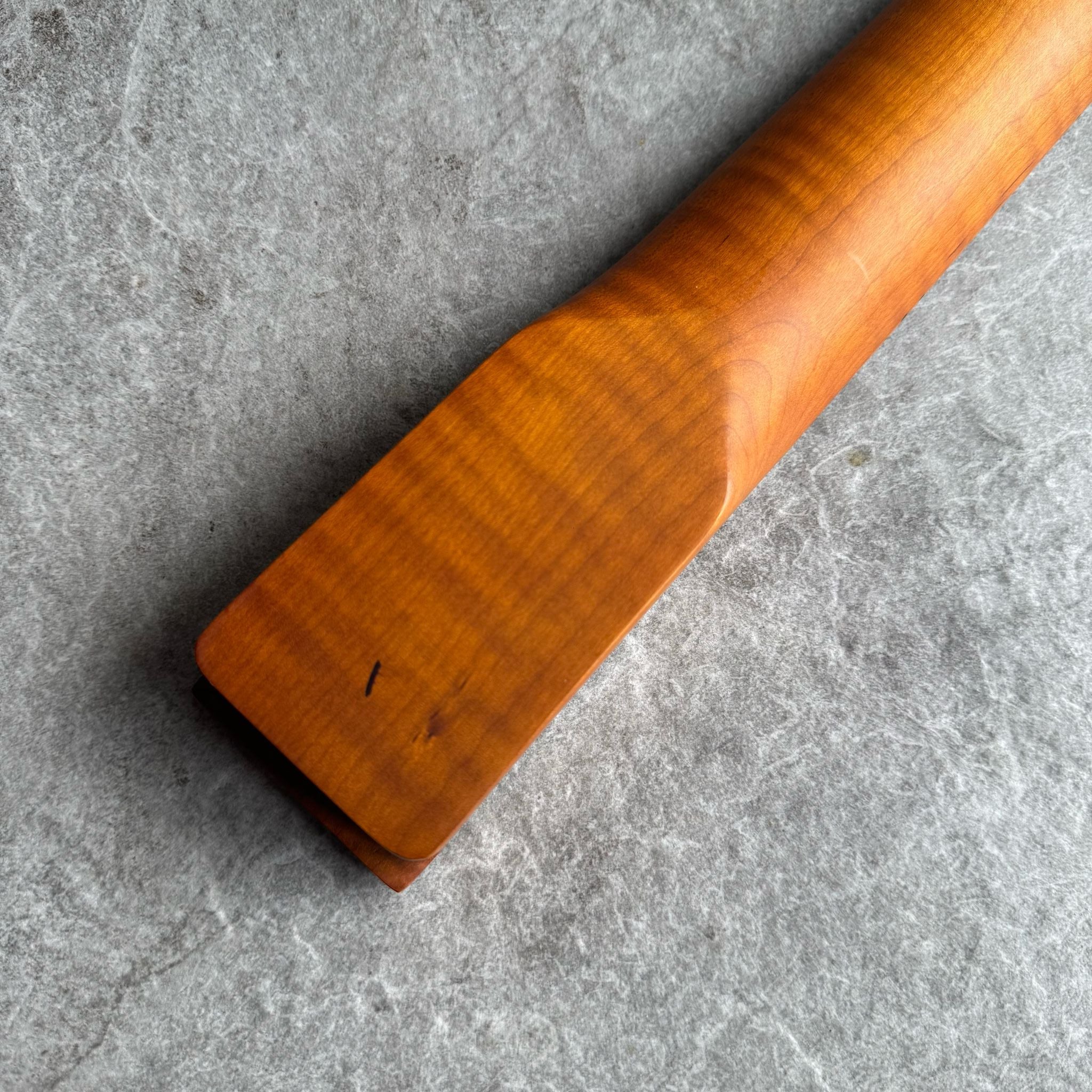 Tele Lion Flame Roasted Maple Fretboard Neck – 22 Fret Stain