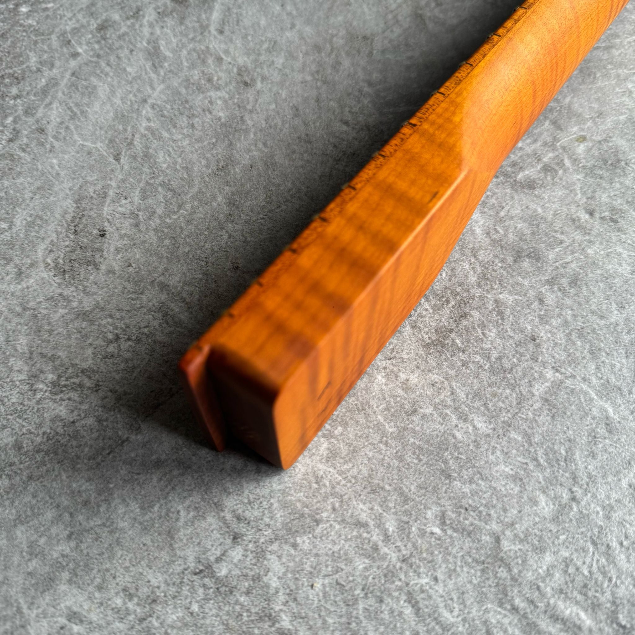 Tele Lion Flame Roasted Maple Fretboard Neck – 22 Fret Stain