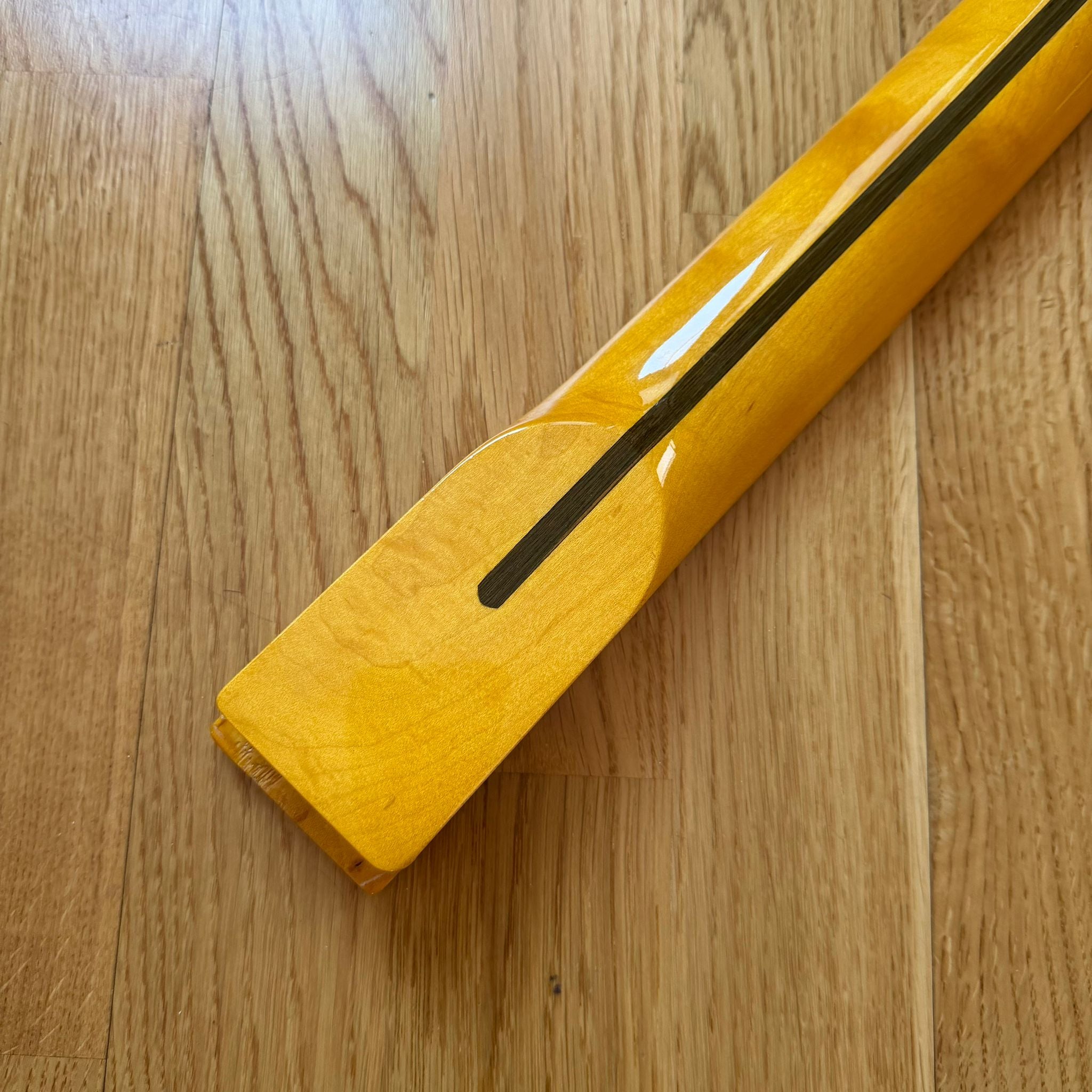 Telecaster Electric Guitar Neck Yellow Maple Left Hand  B-Stock  22 Frets –Custom Guitar Project