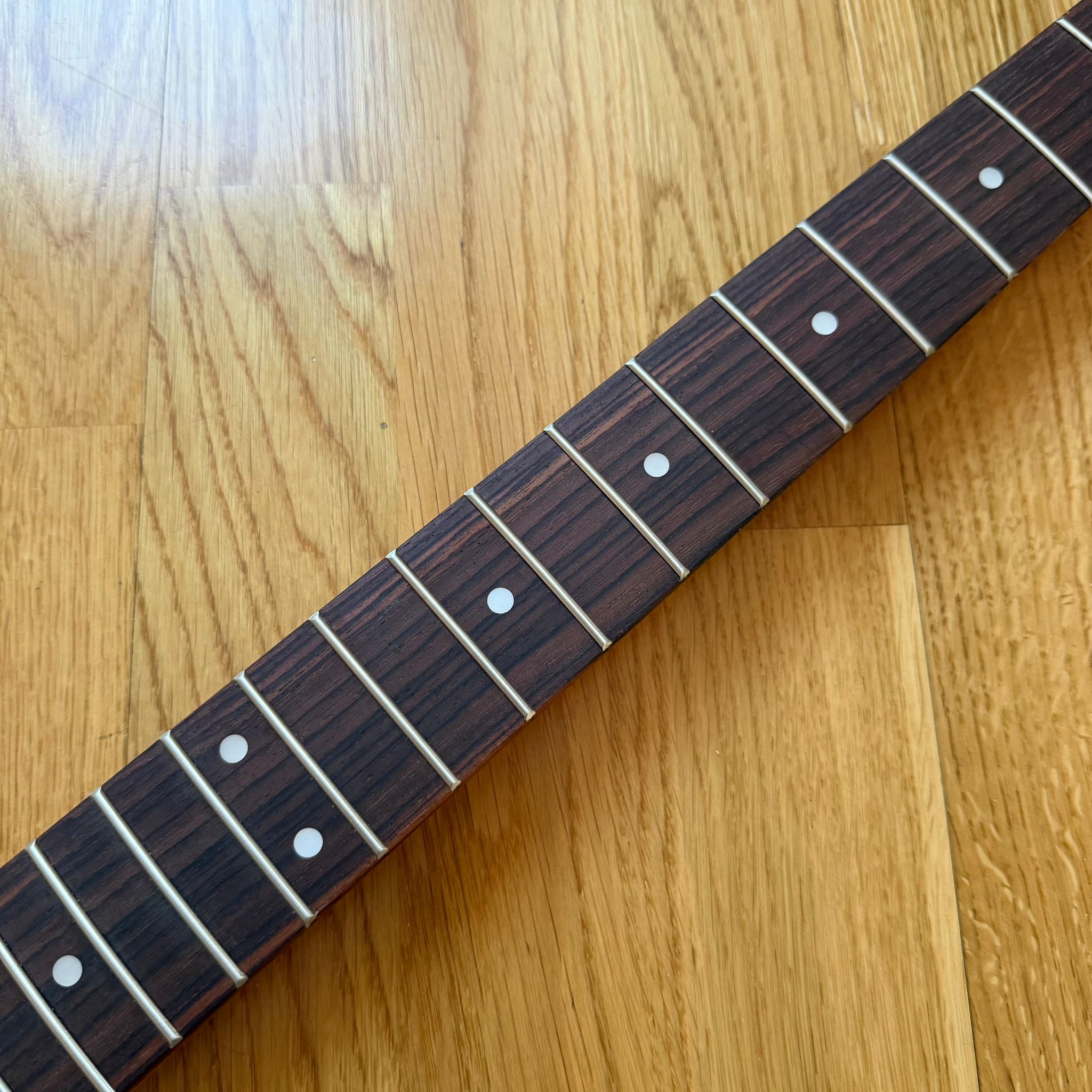 Tele Roasted Vintage Wild Pearl Wood Neck Rosewood  B-Stock  22 Frets  Custom Guitar Project!