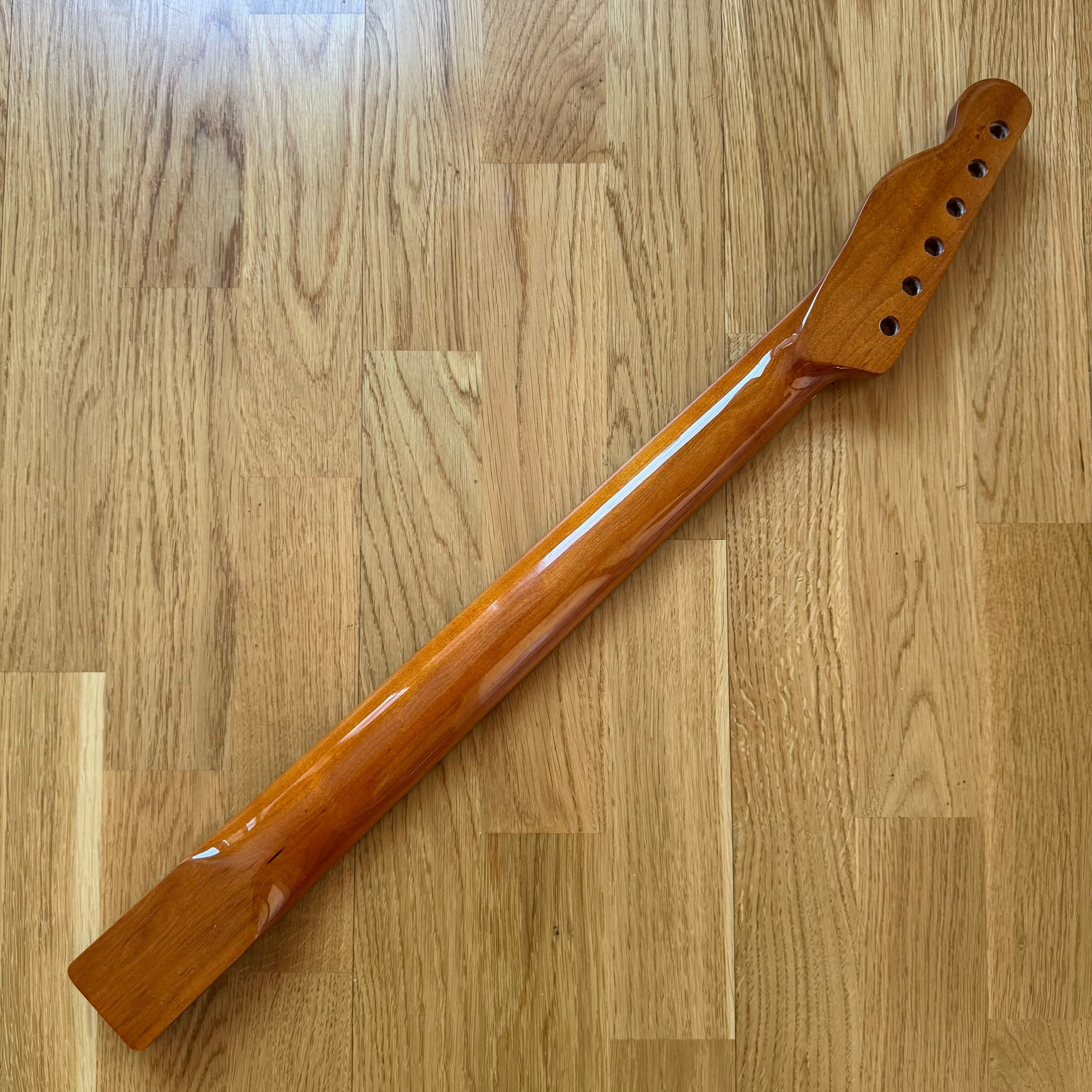 Tele Roasted Vintage Wild Pearl Wood Neck Rosewood  B-Stock  22 Frets  Custom Guitar Project!