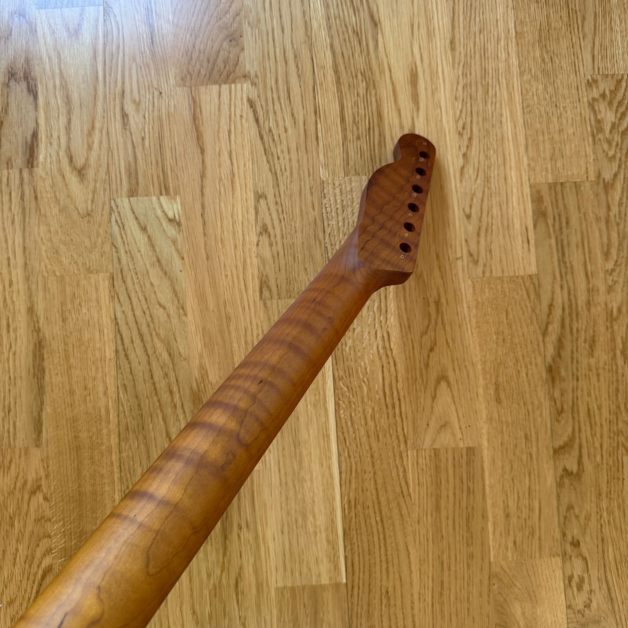 Tele Roasted Lion Flame Rosewood Neck – 22-Fret, Stain Finish (B-Stock)