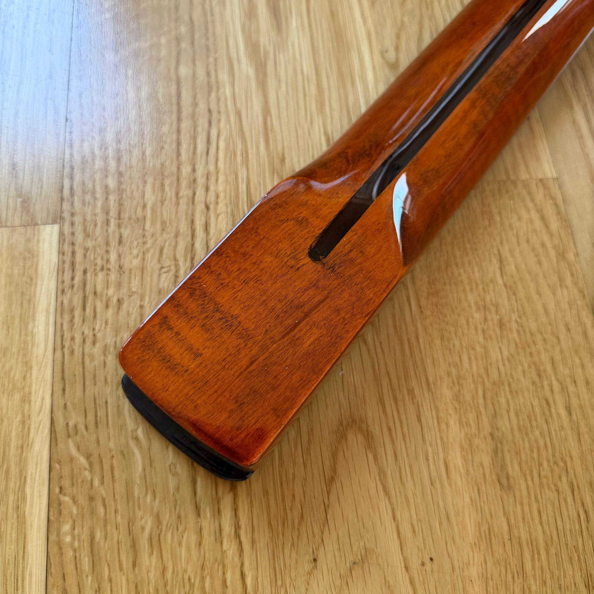 Stratocaster Guitar Neck Tiger Flame Rosewood – 22 Frets – Left Hand – B-Stock