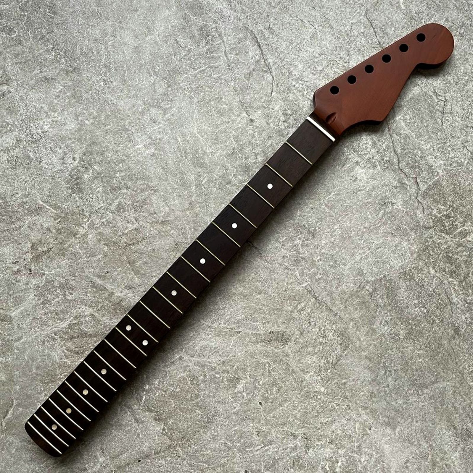 Start Dark Roasted Vintage guitar Neck Rosewood 22 Fret! Custom Guitar Project