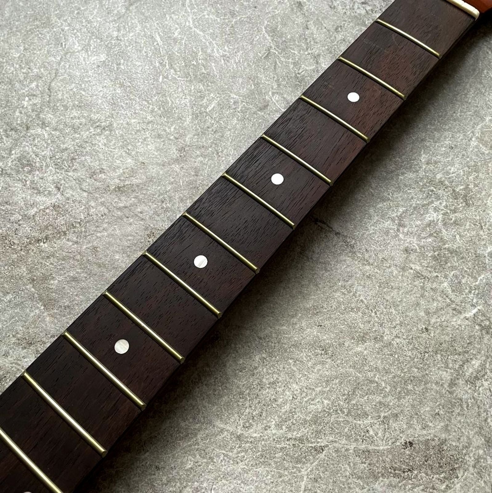 Start Dark Roasted Vintage guitar Neck Rosewood 22 Fret! Custom Guitar Project