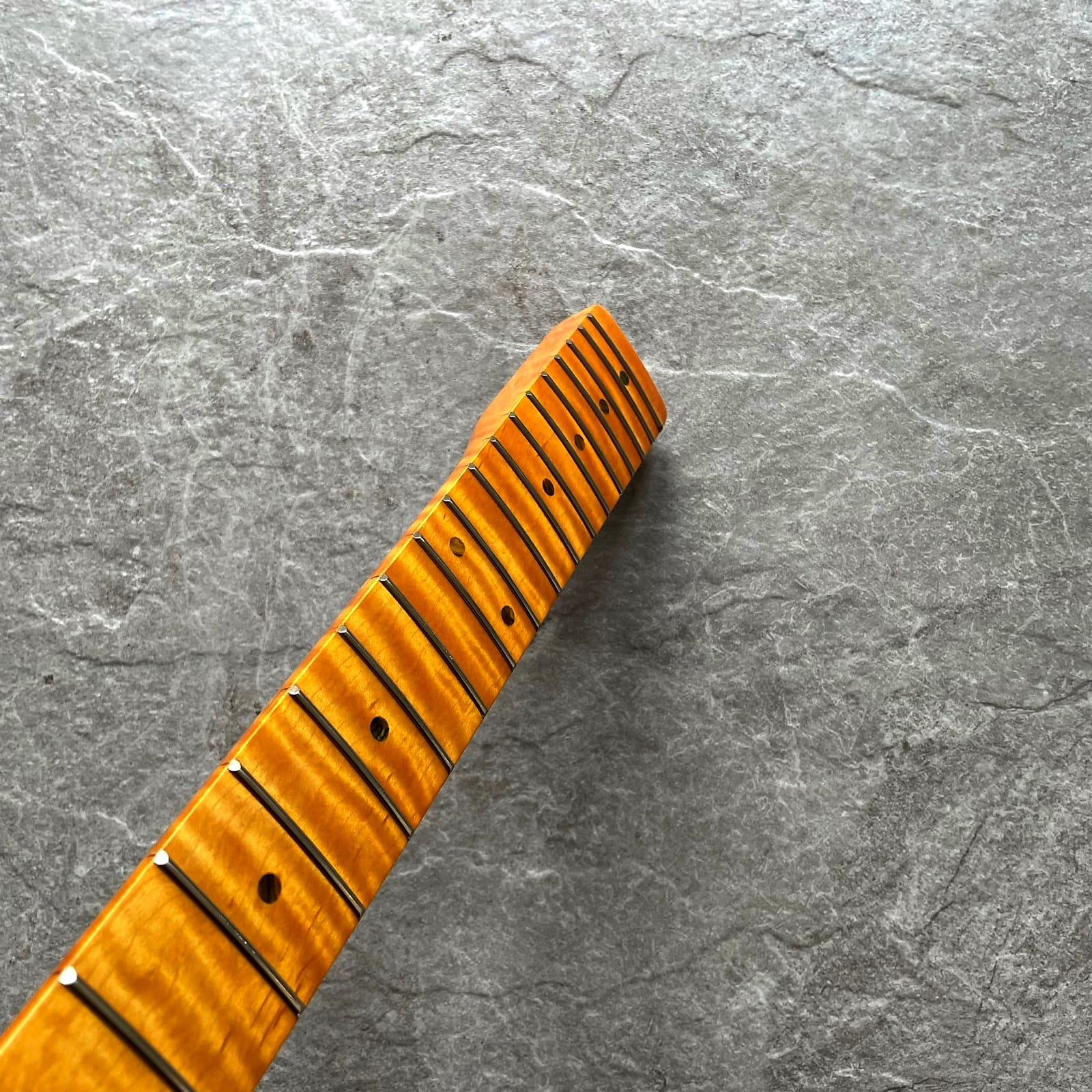 Yellow Flame Guitar Neck